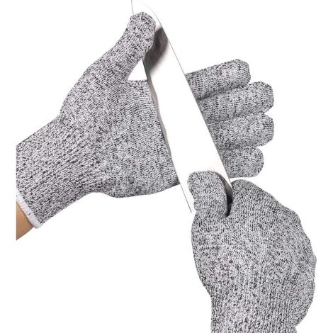 Gants anti-coupures de niveau 5, gants de cuisine de sécurité pour la découpe de viande, c (1/4)