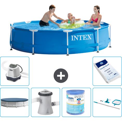 Intex Piscina con struttura Rotonda - 305x76 cm - 7-pezzi  S41494 (1/5)