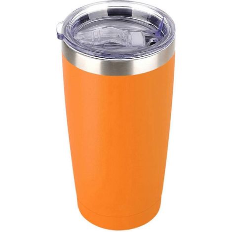 1 Gobelet isotherme,Acier inoxydable,590 ml,Isolation vide double couche,Sans BPA,Plein air (1/5)