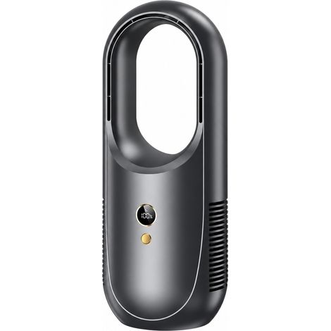 Ventilateur brumisateur sans pale de bureau S8 8 pouces rechargeable 1800 mAh noir s8 rechargeable 1800 mAh 739 g – Livraison gratuite