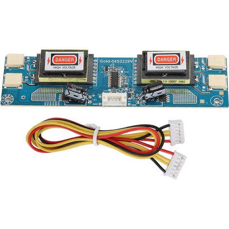 Carte onduleur haute pression CCFL 4 lampes pour écran LCD 10-26" rétroéclairage 10-28V (1/5)