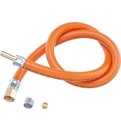 Tuyau à gaz barbecues Xenon Pro et Fiesta - 84x2xH2 cm - Hendi