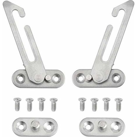 Lot de 2 entrebilleurs de fentre en UPVC - En acier inoxydable 304 - Avec vis - Pour fentre gauche et droi HOUSSE POUR CASQUE AUDIO (1/5)