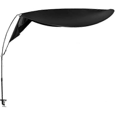 Pare-soleil de table à cloison réglable pour bloquer la lumière et les interférences visuelles pare-soleil portable extra-large. (1/5)