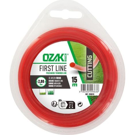 Fil débroussailleuse rond Ozaki 2 mm 130 mètres (1/3)