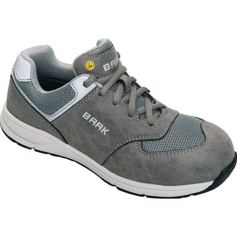 Chaussure de sécurité femmes Sonja Taille 38 grau S3 SRC ESD EN20345 Microfibre/Textil BAAK