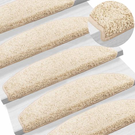 Maison Exclusive - Selbstklebende Treppenschoner Halbkreis 15 pcs