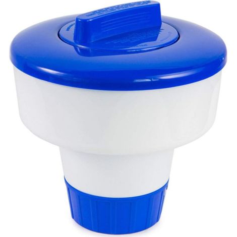 Distributeur flottant de chlore bromé, support pour pastilles de 7,6 cm (3 pouces), pour spa, jacuzzi et piscine (1/5)