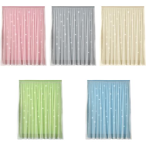 Rideaux occultants portables auto-adhésifs de 1,2 x 1,8 m, faciles à installer pour fenêtre de chambre (1/5)