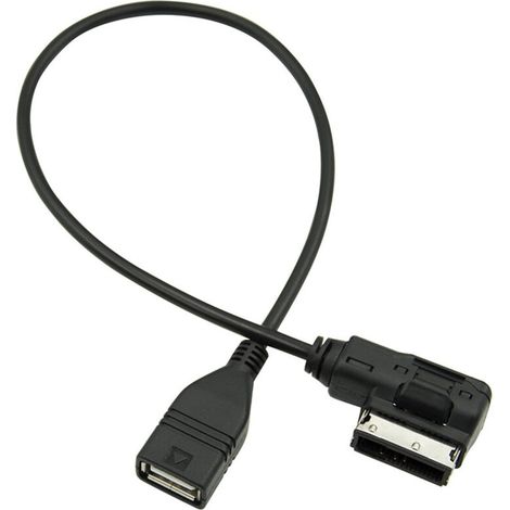[NUNCA USADO] Adaptador para iPhone VW Touareg Interfaz de música USB Cable adaptador USB AMI, Cable adaptador AMI MMI AUX MP3 para A3 S4 A5 S5 A6 S6 A7 A8 Q5 Q7 R8