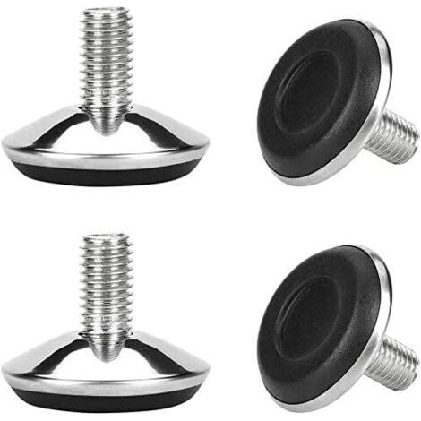 Pieds de nivellement niveleur réglable Protecteur de pour Meubles de Maison Chaise Table Armoire Jambe 4 Pack,Diamètre 50 mm (1/5)
