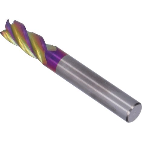 CNC-Fräser-Spiralfräser-Zubehör für die Metallbearbeitung D10 x D10 x 75L (1/5)