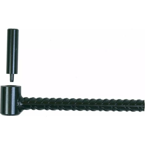Gond à résine pour matériau creux - Acier cataphorèse - 14 x 83 mm - 118 mm - Fer ø 14 x 150 mm