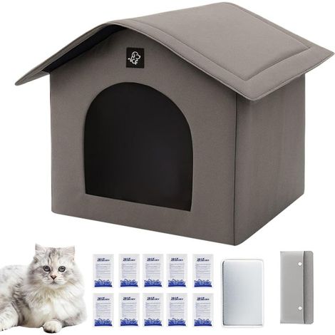 Cooling Pet House Ice Pack Absorbent Bags Insulated Shelter (1/5)