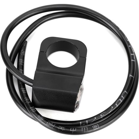 Guidon Commodo Phare Spot Étanche Acier Inoxydable Pièces Moto Custom 25mm (1/3)