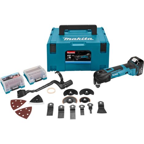 Multifunzione 18V LXT (1 x 5,0 Ah) con accessori in valigetta MAKPAC - MAKITA DTM51T1JX2