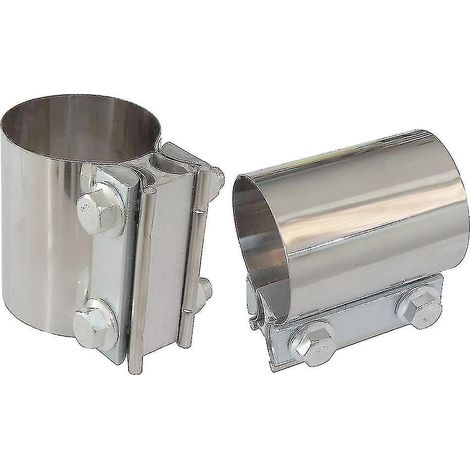 Collecteurs d'échappement auto à joint bout à bout en acier inoxydable de 4 pouces (2 pièces) (1/5)