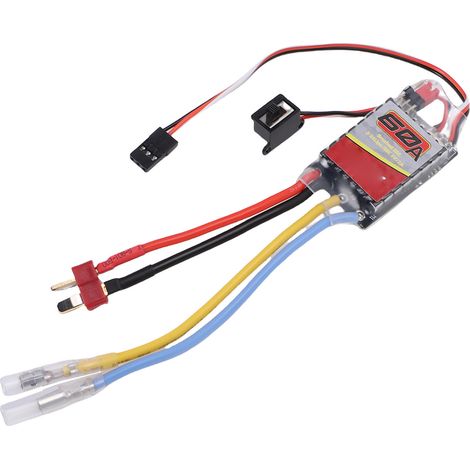 60A T-Stecker-ESC-Controller - Kompatibel mit 540, 550, 380, 370 RC (1/5)