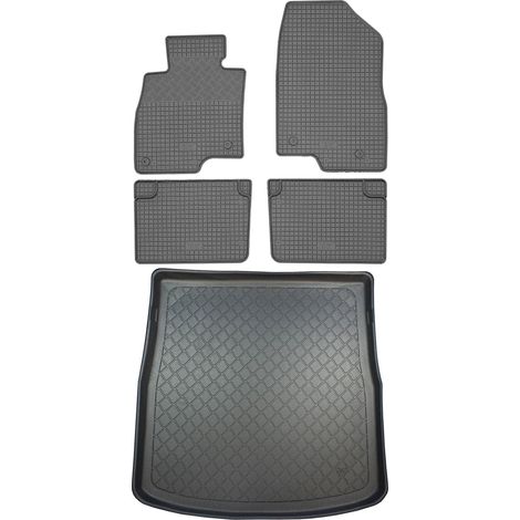 Mazda 6 III Sport Kombi (5 puertas) desde enero de 2013: juego de alfombrillas de goma para coche + alfombrilla para maletero. (1/5)