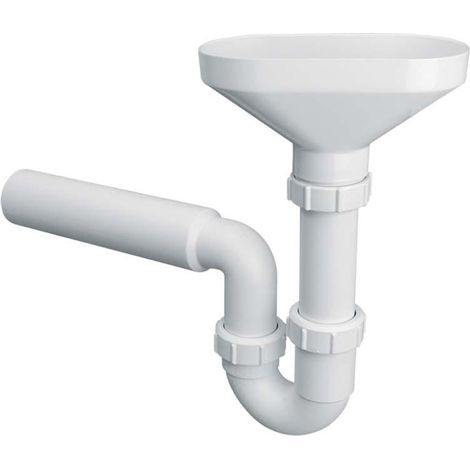 Sifón mcalpine hc7-fun capacidad 80 l/min instalación bajo válvula (1/2)