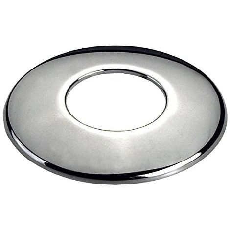ROSETTA PER RUBINETTO 1/2 x H.5MM - INACCIAIO CROMATO (1/3)