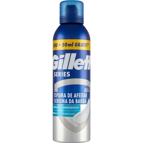 GILLETTE SCHIUMA BARBA SERIES RIVITALIZZANTE 250 ML (1/2)