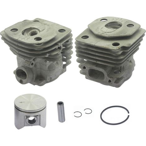 Cilindro e pistone diametro 47 mm.Codici originali 537157302 HUSQVARNA