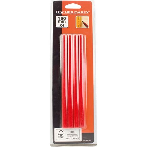 CRAYON DE MENUISIER BL4 FISCHER DAREX 500103 (1/4)