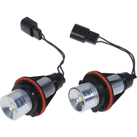 Deux feux de position LED angel eyes, adaptés aux E39, E53, E60, E61 et E63.