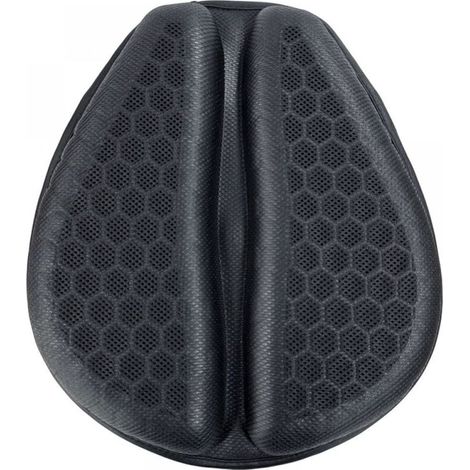 Motorrad-Gelsitzkissen, 3D-Gelsitzkissen für Motorräder, stoßdämpfend und rutschfest, geeignet für lange Fahrten, 3 cm dick