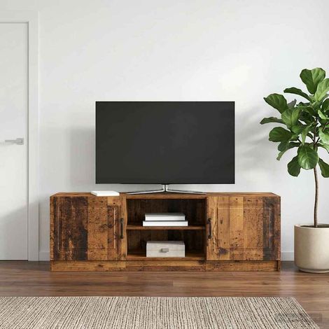 TV-Schränk Altholz 150 x 31 x 47 cm Holzwerkstoff (1/5)