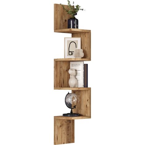 Mensola da parete, mensola portaoggetti Shelf Atlantic Pino (1/5)