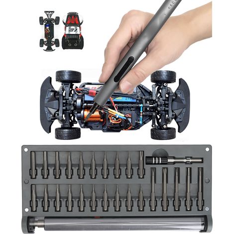 Mini tournevis électrique de précision, idéal pour les lunettes, montres, appareils photo, ordinateurs portables, drones, jouets, smartphones, produits électroniques, PS4, etc. (1/5)