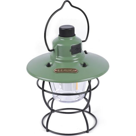 LED Camping Lantern, Rechargeable Camping , Portable Outdoor Hanging Tent Light for Campinggreen (1/5)