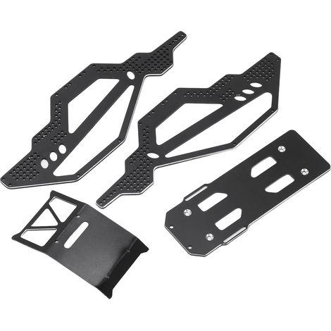 Châssis métallique avec contrepoids en laiton pour voiture RC Axial CX24 AXI90081 AXI00002 AXI00001 1/24 (1/5)