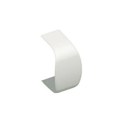 réduction - pour goulotte de climatisation - 120 vers 90 mm - blanc - iboco 06839 (1/3)