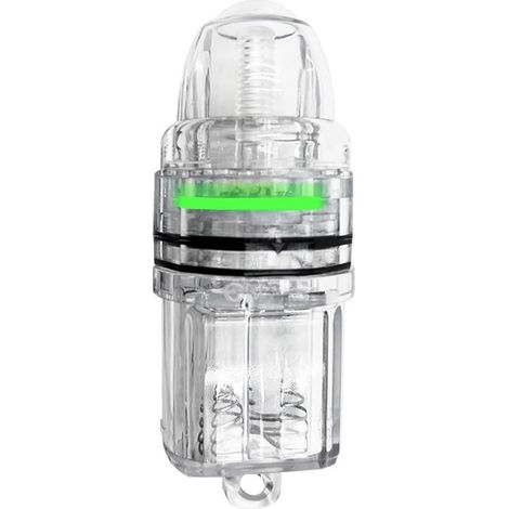 Lampe de pêche en acier inoxydable PP antirouille (vert) (1/5)