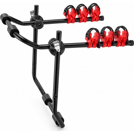 Oypla Universal 3 Bike Bicycle Hatchback Car Mount Rack Stand Carrier