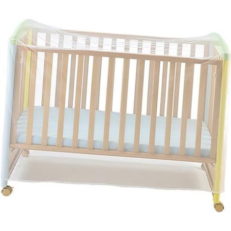 Moustiquaire Yardenfun pour berceau bébé en été, blanche (1/5)