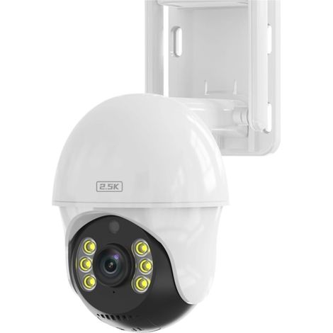 Caméra de Surveillance extérieure PTZ HD 2MP, Dispositif de sécurité IP, avec Suivi Humain par IA, Vision Nocturne Couleur (1/5)