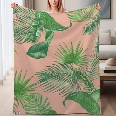Couverture de lit en polaire, douce et chaude en microfibre pour le printemps, décoration intérieure stylée, cadeau pour femmes et hommes, 6080 pouces (1/4)
