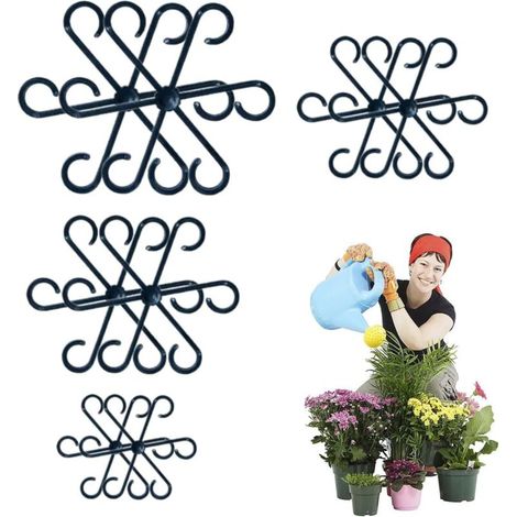 8 Pcs Plant Supports, Climbing Plant Supports, Monstera Supports, Indoor Plant Supports, Plant Supports for Monstera, Alocasia, Tomatoes, Hydrangeas (1/5)