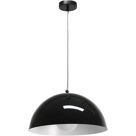 Lámpara de techo colgante MELINDA 1xE27 40d Negro (1/2)