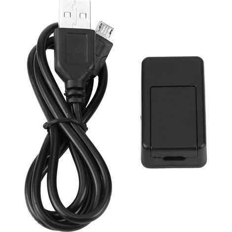 Mini GPS tracker, stable and abrasion-resistant, made of robust black ABS, high strength, for trucks, motorcycles and cars (1/5)