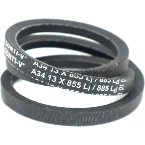 Courroie trapézoidale lisse Contitech Conti V A34 13 x 855 Li / 885 Ld