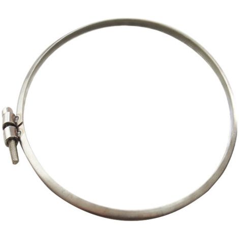 Collier de serrage pour cheminée en acier inoxydable (DN 100) (1/5)