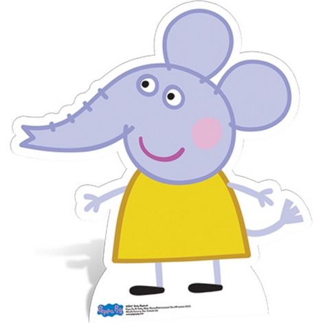 Figurine en carton Peppa Pig - Emilie l'Elephant Hauteur 63 cm (1/5)