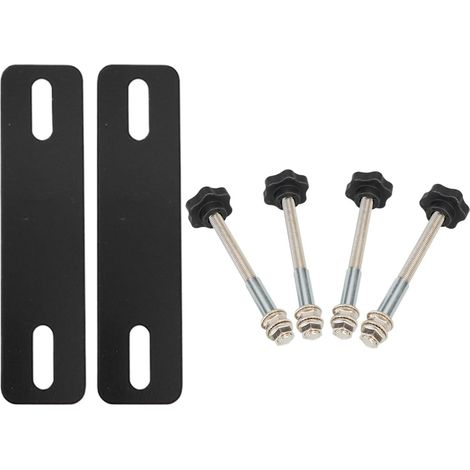 Goupilles de planche de traction de sécurité, de traction universelle, kit de broches de montage de voiture, espacement des trous de 10 à 15 cm, non glissante, séparateurs, support de (1/5)