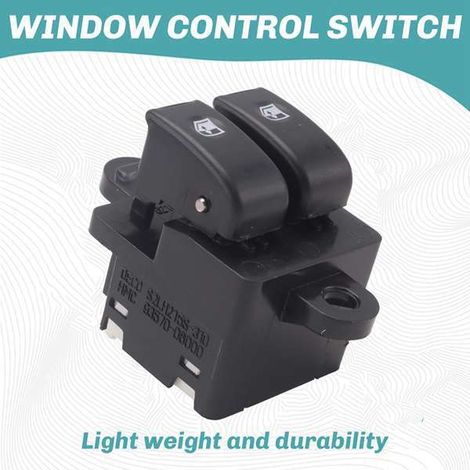 Available in one color only: see photo. Materials: plastic and metal. Car window regulator 93570-06000. (1/5)