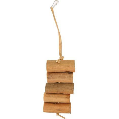 Jouets à mâcher pour oiseaux, résistant aux morsures, meulage des dents, soulagement de l'ennui, bûche Sola pour perroquets, perruches, calopsittes (1/5)